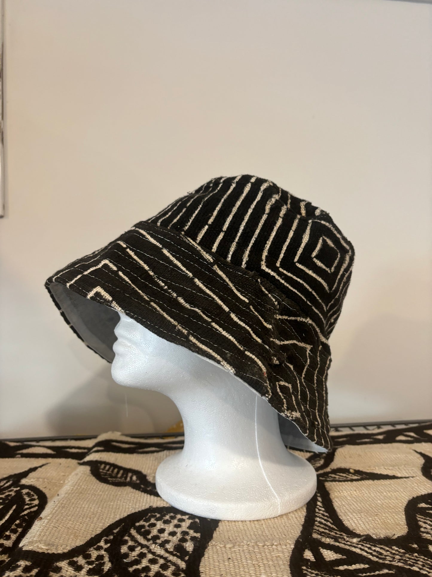 Bucket Mudcloth hat