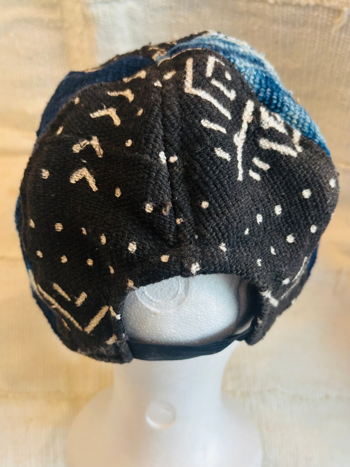 Black and Indigo cap