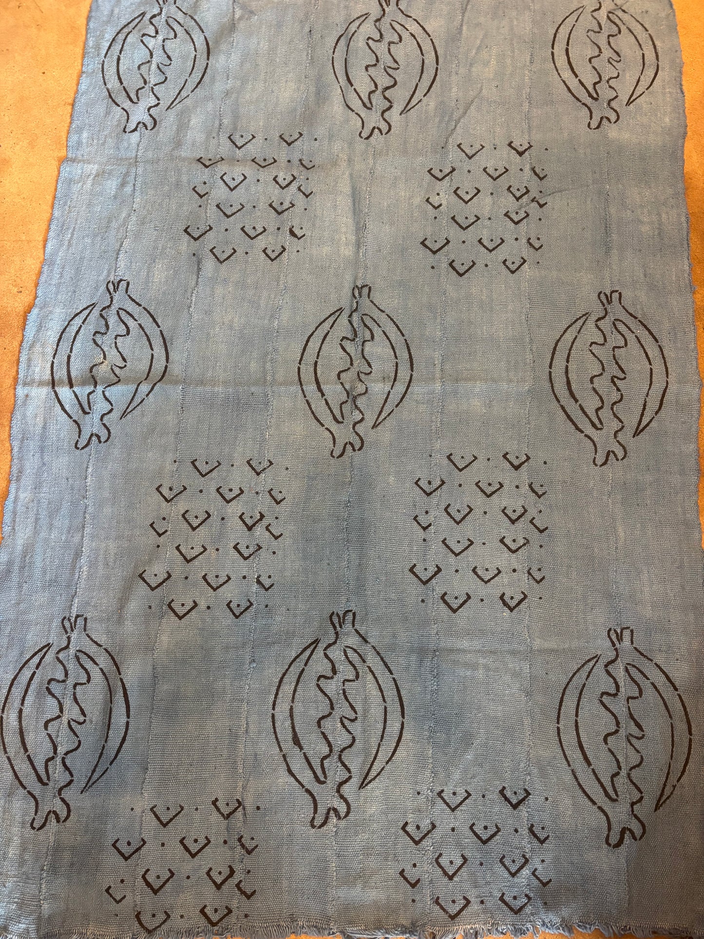 Blue Mudcloth