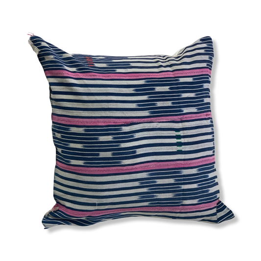 BAOULE PINK & BLUE PILLOW