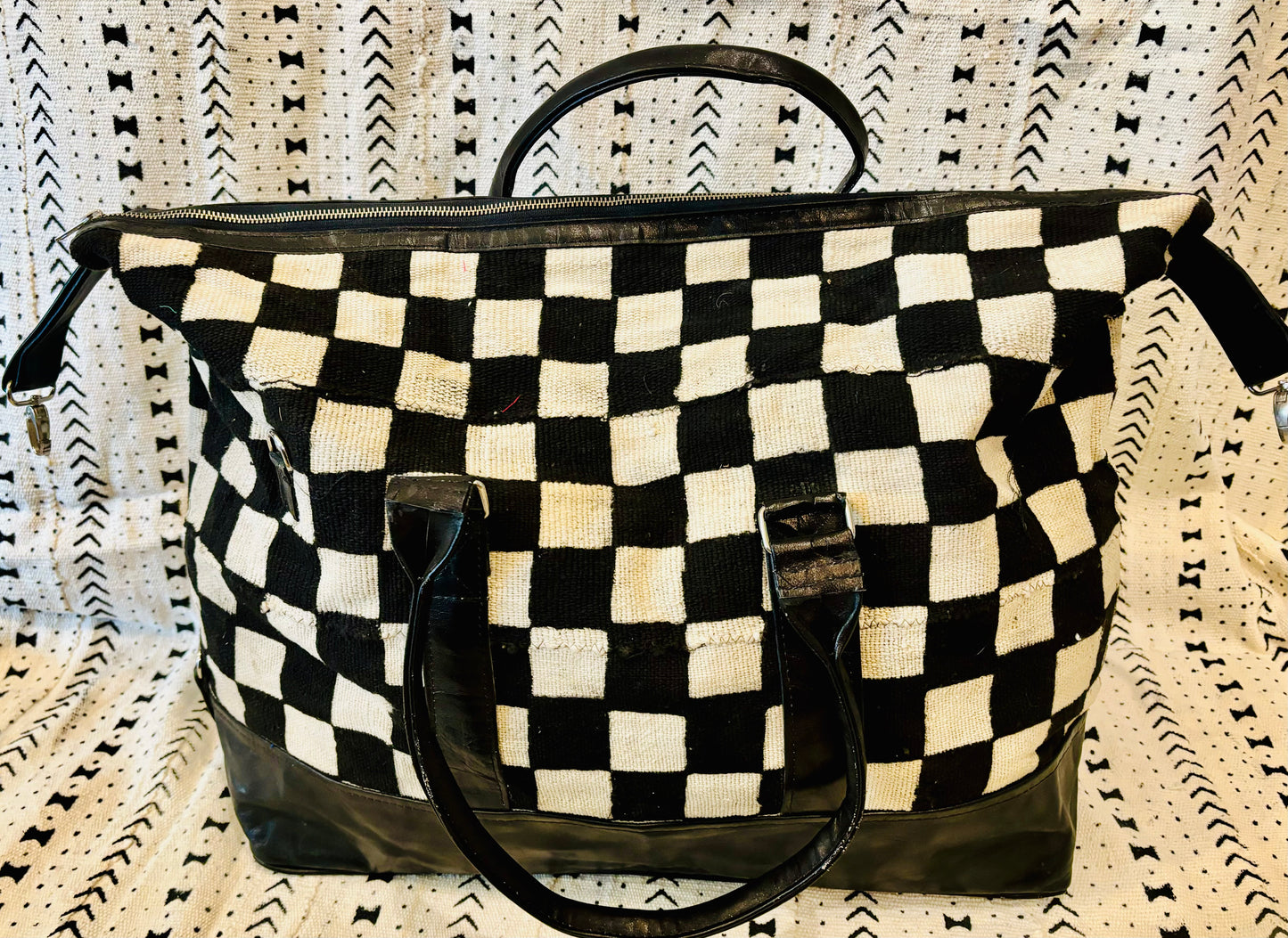 Checker Travel Bag