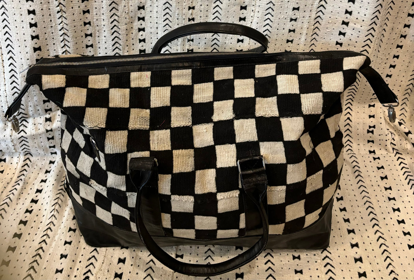 Checker Travel Bag