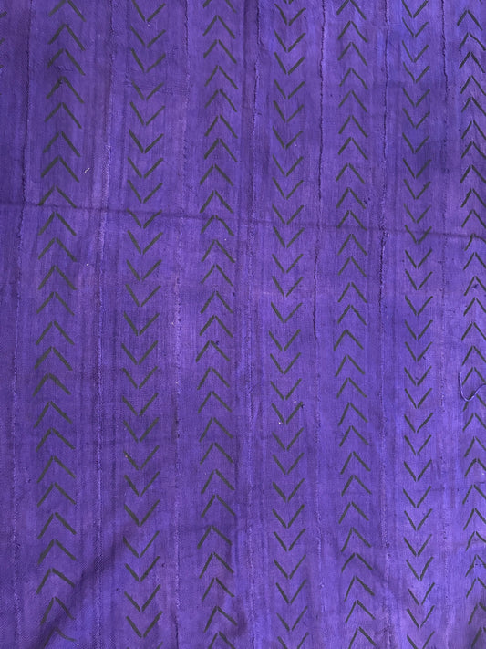 Purple Mud  With black chevron