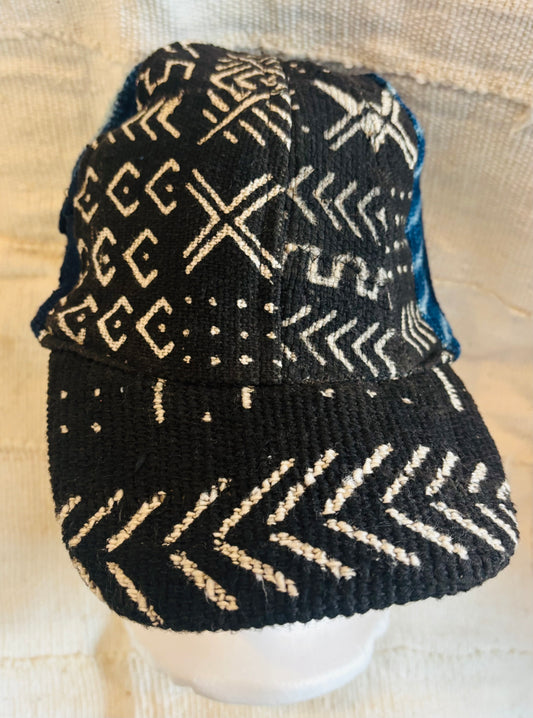 Black and Indigo cap