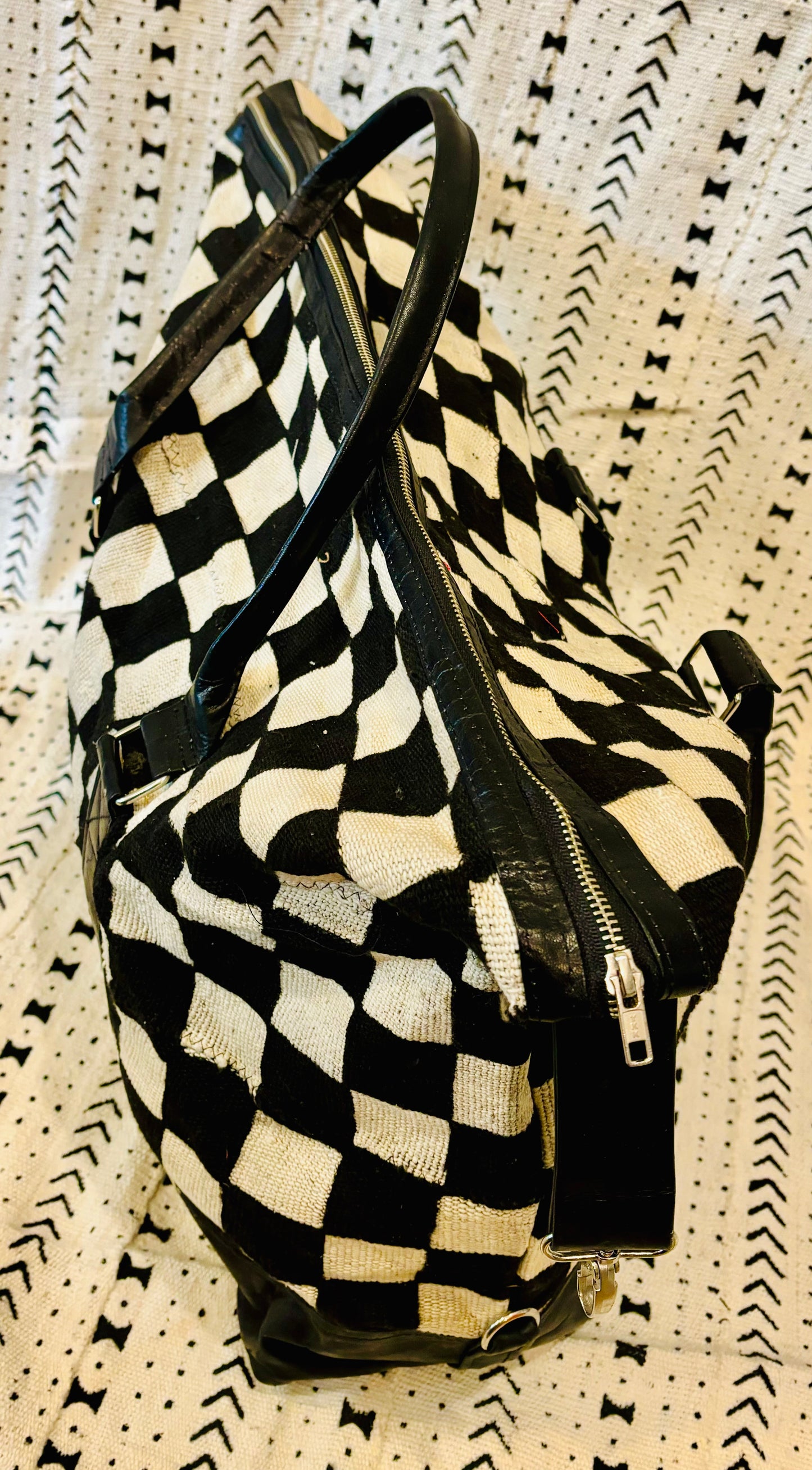 Checker Travel Bag