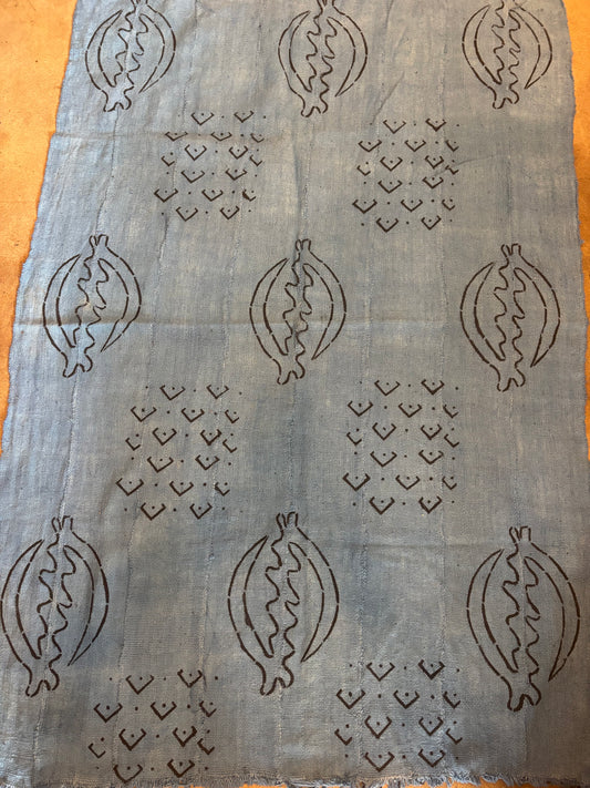 Blue Mudcloth