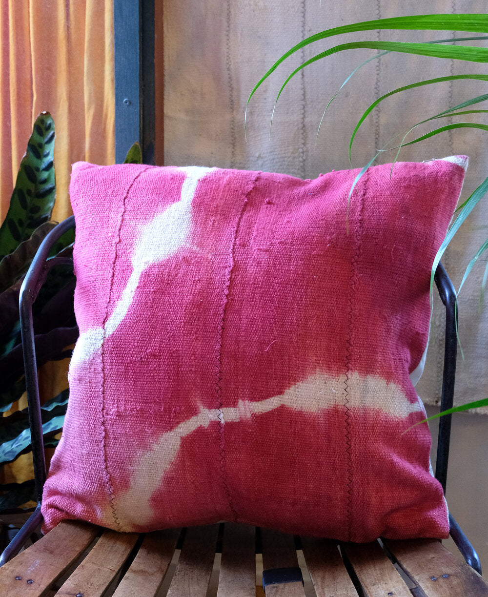 Tie-Dye on Pink Pillowcase