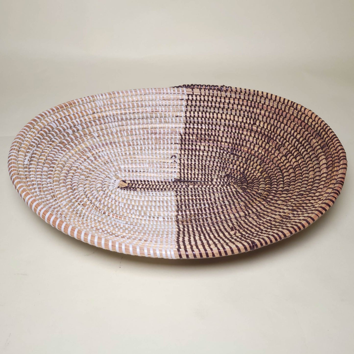 Brown and Natural Senegalese Basket