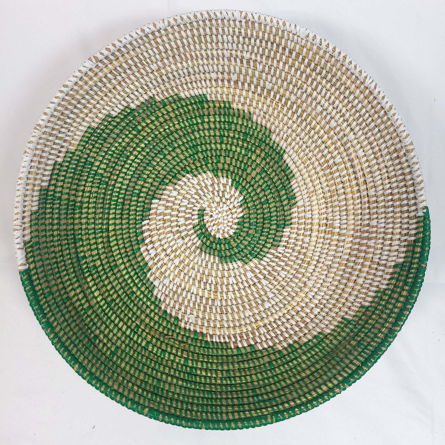 Green Wave Large Senegalese Basket