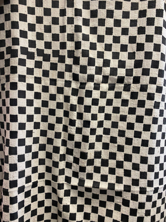 Checker White & black