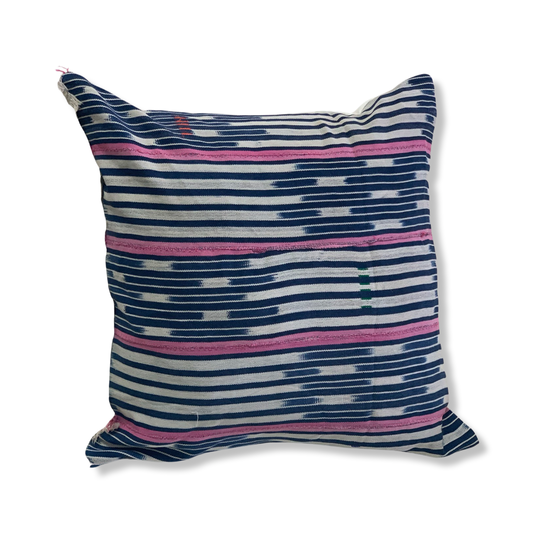 BAOULE PINK & BLUE PILLOW