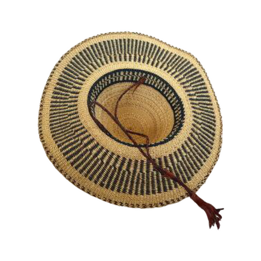 Navy Straw Hat