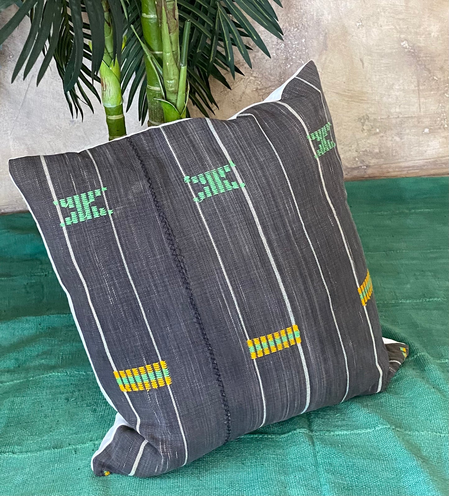 Baoule Grey Pillowcase