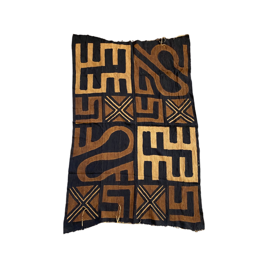 Kuba Cloth design on Mud Cloth 2