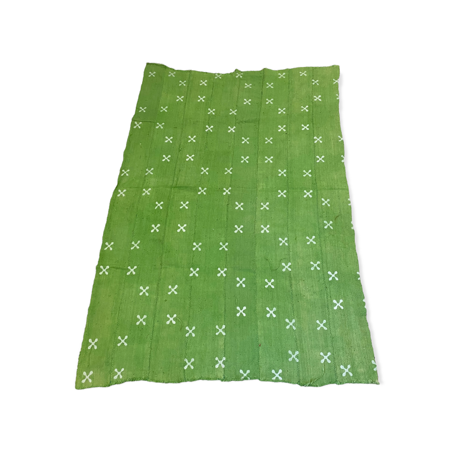 GREEN MUD CLOTH WITH X