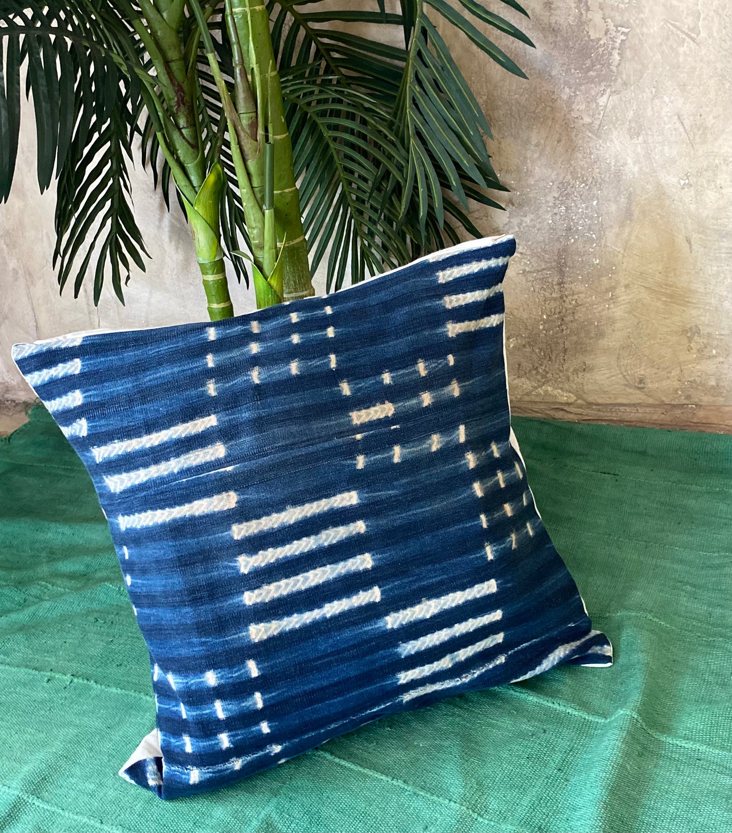 BAOULE on Blue Pillowcase