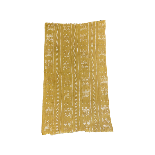 Kanaga Mustard Mudcloth