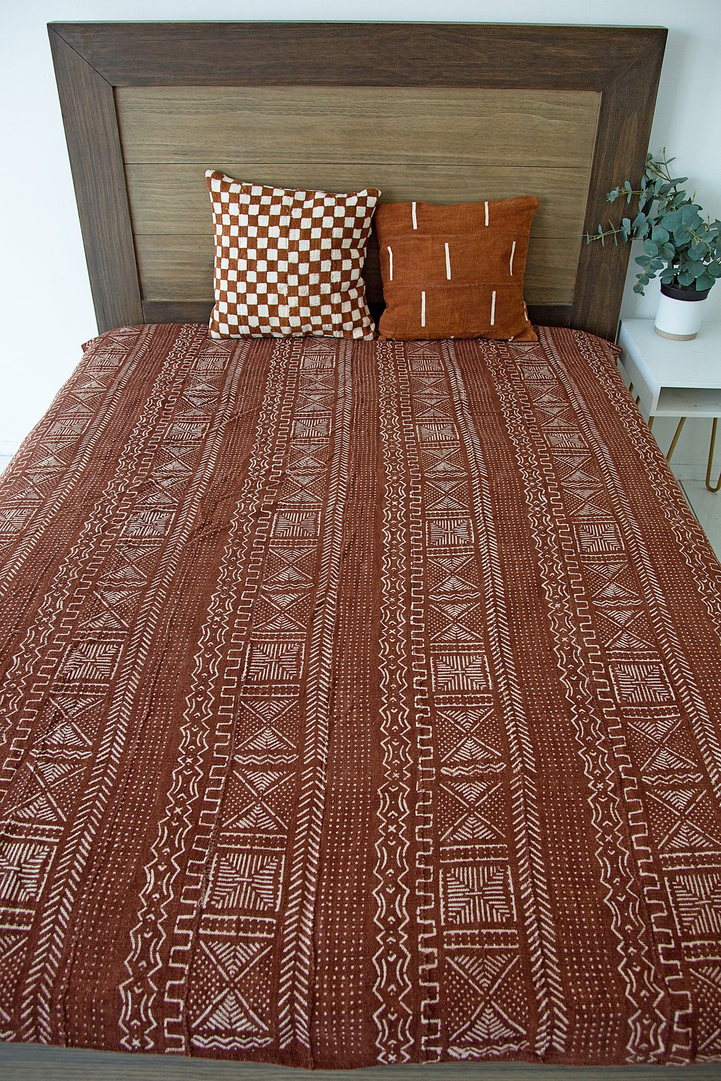 Mudcloth Queen Blanket 24