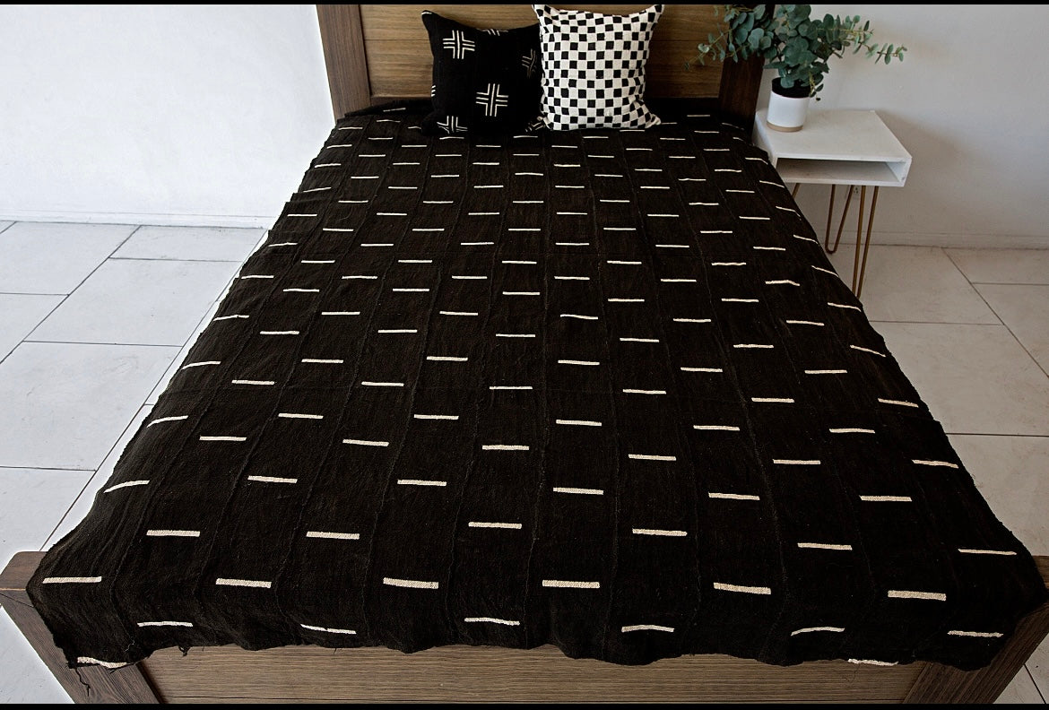 Mudcloth Queen Blanket 6