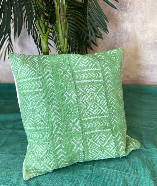 Karan on Lime Green Pillowcase