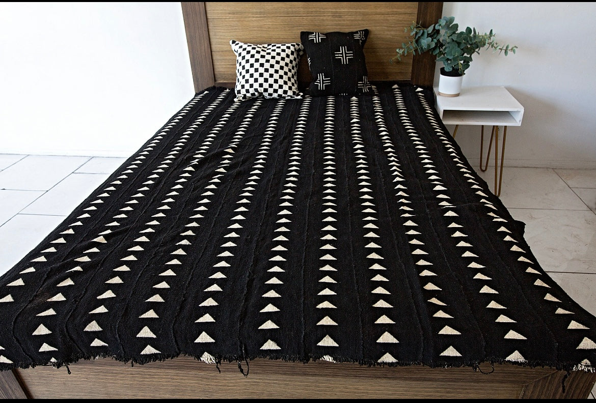 Mudcloth Queen Blanket 8