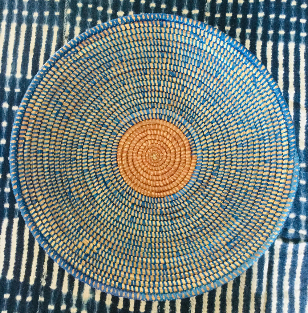 Blue Senegalese Basket