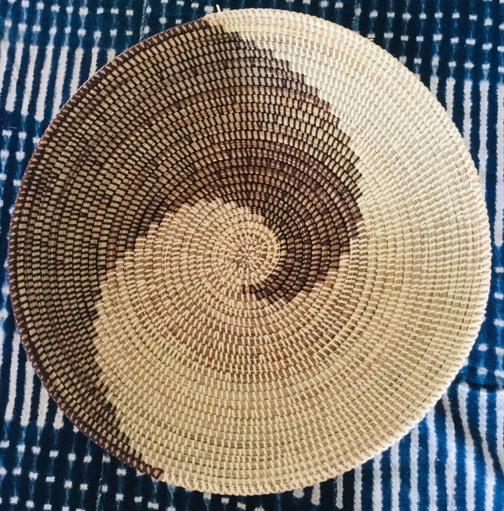 Brown Wave Senegalese Basket